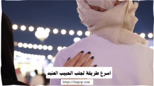 اسرع طريقة لجلب الحبيب العنيد