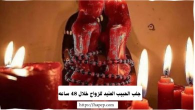 جلب الحبيب العنيد للزواج خلال 48 ساعه