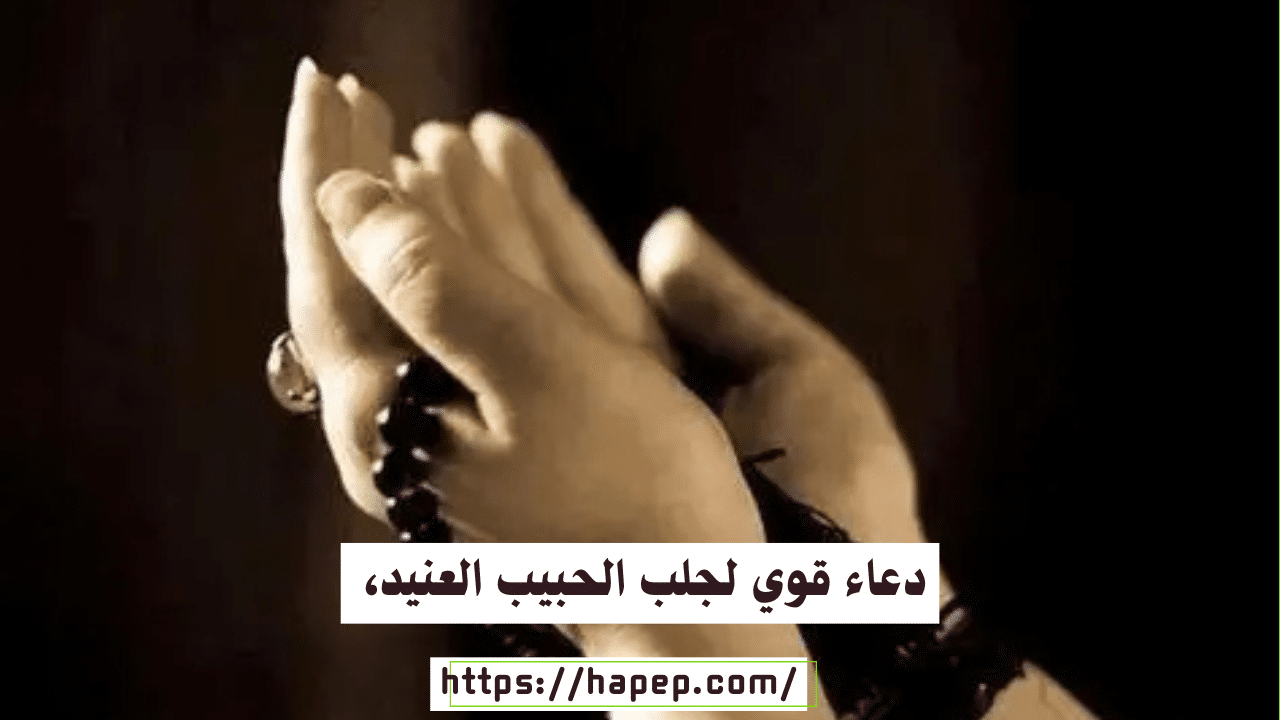 دعاء قوي لجلب الحبيب العنيد، 