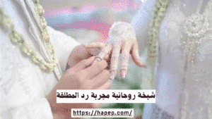 شيخة روحانية مجربة رد المطلقة