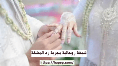 شيخة روحانية مجربة رد المطلقة