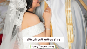 رد الزوج خاضع نادم ذليل طائع